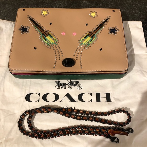 Coach Handbags - LAST CALL-going to CONSIGNMENT! Rivet Rocket Dinky 32!
